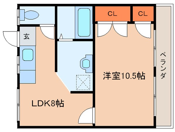 コ－ポ小幡２の物件間取画像